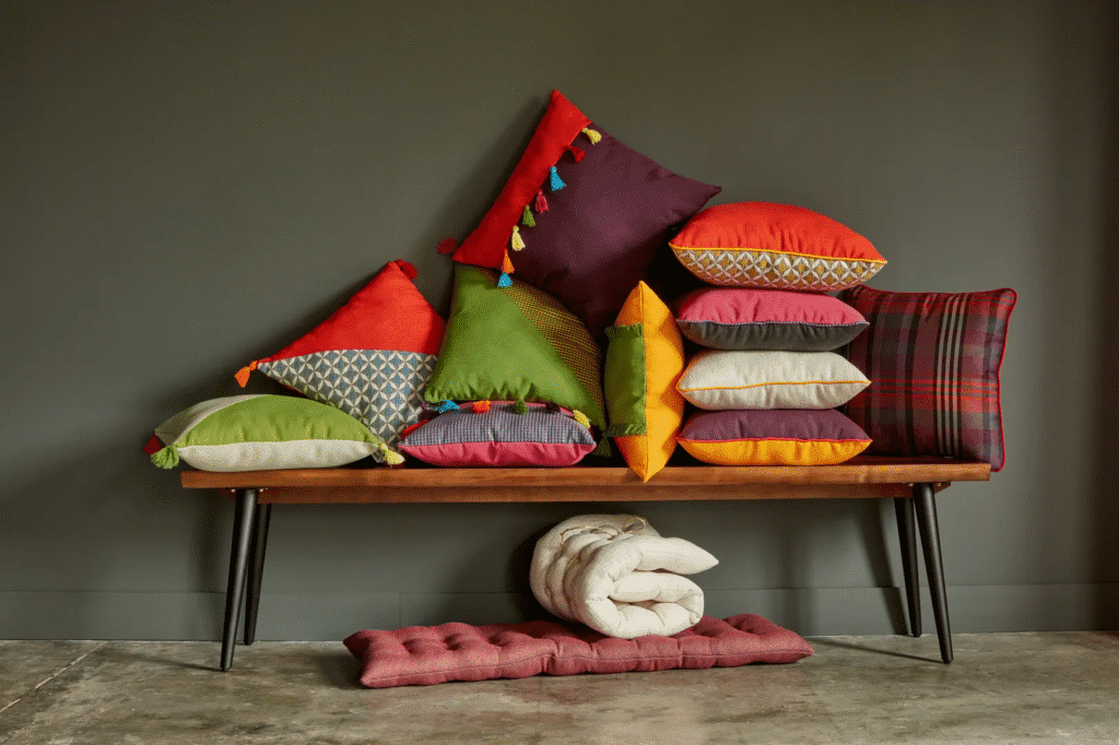 Textiles, Pillows, And Soft Decor For Less