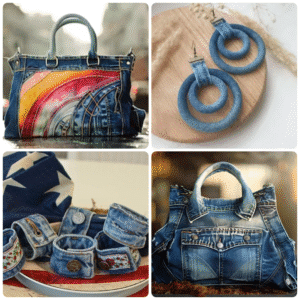 Stylish DIY Crafts to Transform Old Jeans Creatively