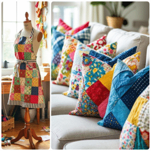 Create Stunning Home Items with Fabric Scrap Upcycling